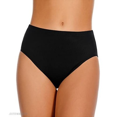 Miraclesuit Women's Swimwear Basic Pant High Waist Slimming Brief Bathing Suit Bottom