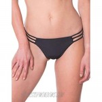 RELLECIGA Women's Triple Strappy Bikini Bottoms Thong