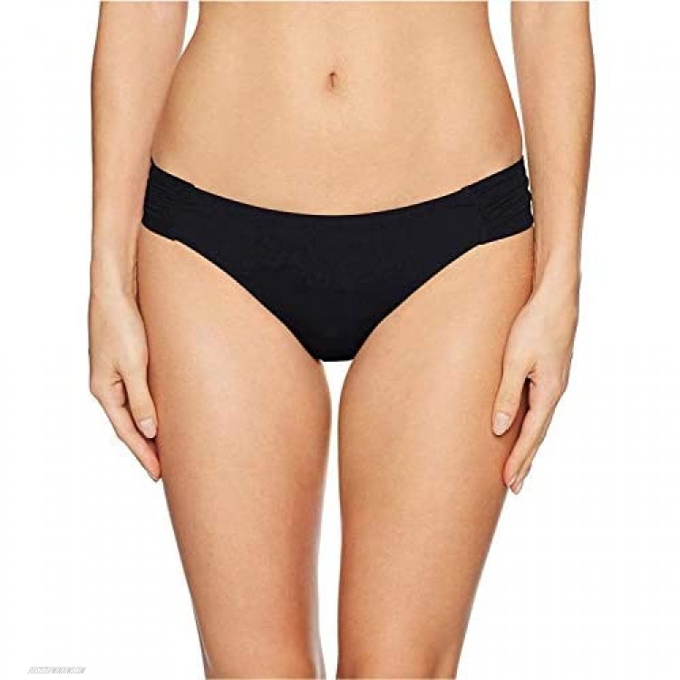 Trina Turk Women's Shirred Side Hipster Pant Bikini Swimsuit Bottom
