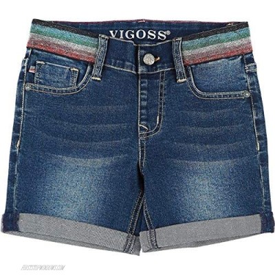 VIGOSS Pull On Jean Shorts for Girls