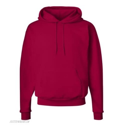 Hanes ComfortBlend EcoSmart Pullover Hoodie Sweatshirt Deep Red X-Large