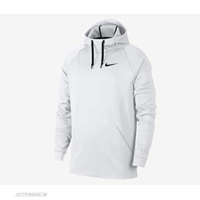 Nike Big & Tall Therma Hooded Pullover White/Black 2XL Tall