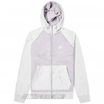 Nike Men's Sportswear Fleece Full Zip Hoodie Jacket Grey CZ4891 059