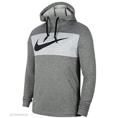 Nike Men's Therma Pullover Hoodie (XL Dk Grey Heather/Black)