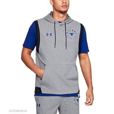 Under Armour Men's Project Rock Double Knit Sleeveless Hoodie