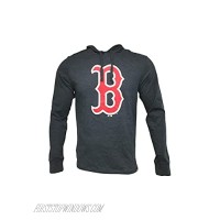 '47 Men's Boston Red Sox Hoodie Hooded Sweatshirt Cotton/Polyester Blend Navy Blue