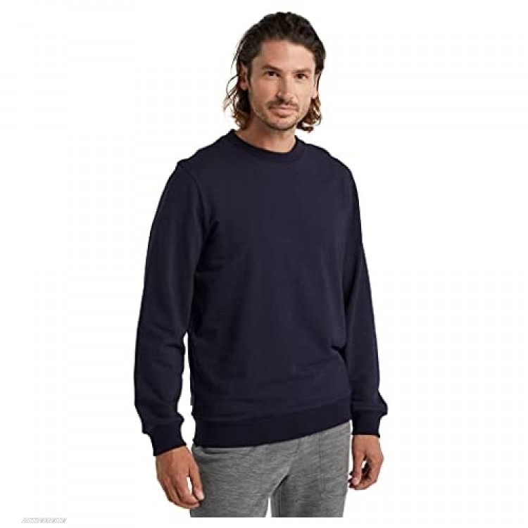 Icebreaker Merino Men's Central Long Sleeve Casual Wool Lounge Sweatshirt