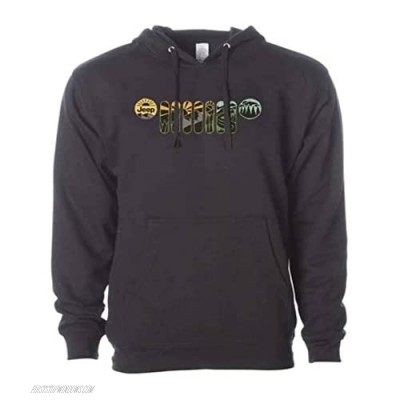 Jeep Mens Atomic Grille Hoodie With Long Sleeves And Kangaroo Pockets
