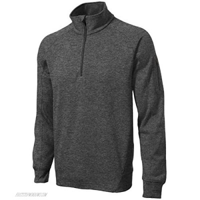 Joe's USA Mens Tech Fleece 1/4-Zip Pullover Sweatshirts - Reg Big & Tall
