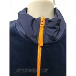 Nike Men's 1/2 Zip Jacket 100% Polyester SPTCAS CZ4900 Navy Blue Pullover FLEECE JACKET CZ4900 410