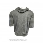 Nike Men's Hoodie Hooded Sweatshirt 100% Polyester BQ3234 Grey (Large)