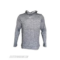 Nike Men's Hoodie Hooded Sweatshirt Polyester/Cotton Blend Football AO5918 Gray