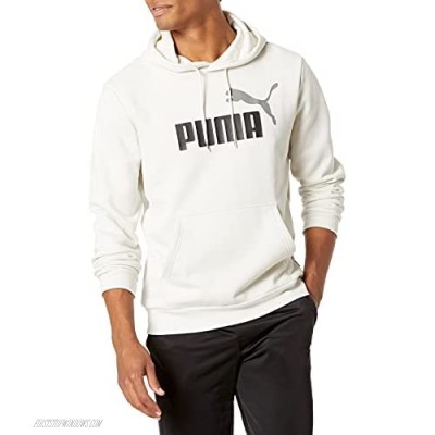 PUMA Men's Essentials 2 Color Big Logo Fleece Hoodie