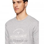 The Establishment Men's Organic Cotton Crew Neck Printed Sweatshirt (S TO XXL)