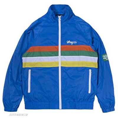 LRG mens Lrg Men's Lifted Research Group Zip Track Jacket
