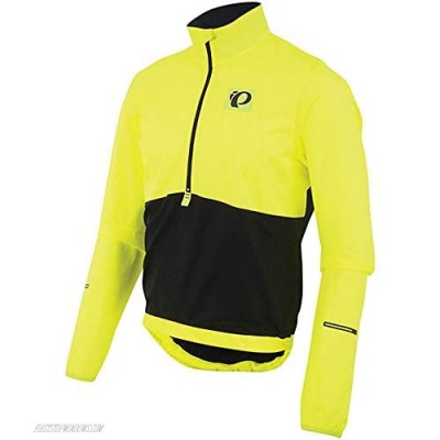 PEARL IZUMI Men's Select Barrier Pullover Screaming Yellow/Black Small
