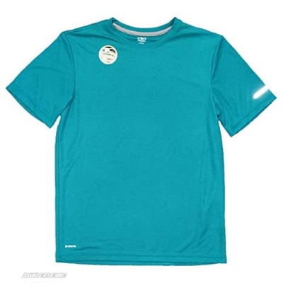 Athletic Works Cabo Blue Active Moisture Wicking Performance Tee Shirt
