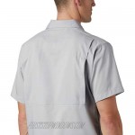 Columbia Men's Silver Ridge Lite Short Sleeve Wicking Shirt Columbia Grey 1X