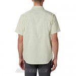 Columbia Men's Silver Ridge Lite Short Sleeve Wicking Shirt Pixel 1X