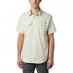 Columbia Men's Silver Ridge Lite Short Sleeve Wicking Shirt Pixel 1X