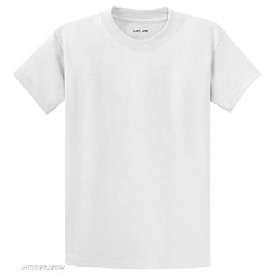 Joe's USA(tm - 50/50 Cotton/Poly T-Shirts in Regular Big and Tall