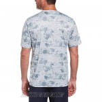 PGA TOUR Men's Camo Geo Print Short Sleeve Crew Neck Tee Shirt
